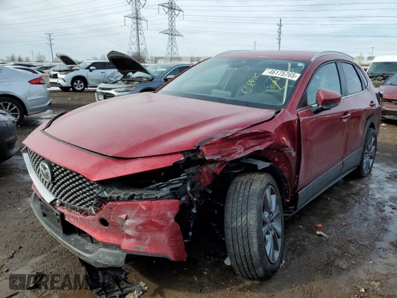 2023 Mazda CX-30 S Select with VIN 3MVDMBBM2PM553921, listed as a Copart auction lot 46175765 with 8,737 mi miles and Salvage Title. Bid and sale history available at DreamBid. Image 1.