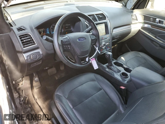2018 Ford Explorer Limited with VIN 1FM5K7FH4JGB85289, listed as a Copart auction lot 52290775 with 76,578 mi miles and Salvage title. Bid and sale history available at DreamBid. Image 8.