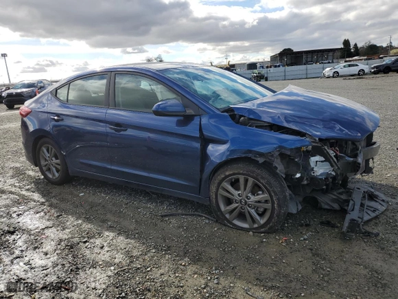2018 Hyundai Elantra SEL with VIN 5NPD84LF3JH335775, listed as a Copart auction lot 44441775 with 51,297 mi miles and Salvage Title. Bid and sale history available at carsss.com. Image 4.