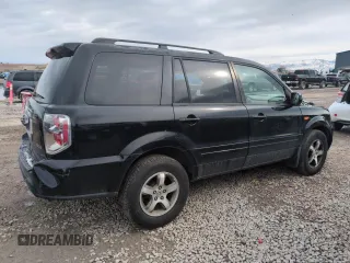 2006 Honda Pilot EX-L with VIN 5FNYF18576B019873, listed as a Copart auction lot 49908125 with 280,836 mi miles and Salvage Title. Bid and sale history available at DreamBid. Image 3.