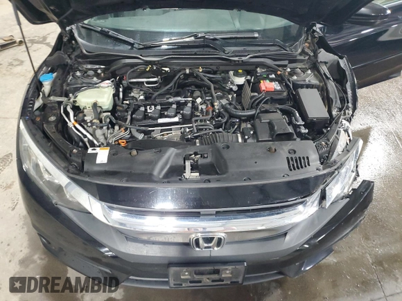2016 Honda Civic EX-L z VIN 19XFC1F76GE024753, wystawiony jako Copart lot #53569995 z przebiegiem 111 110 mil mil oraz Szkoda całkowita • Salvage title. Historia ofert i sprzedaży dostępna na DreamBid. Obrazek 12.