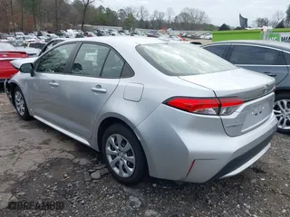 2020 Toyota Corolla LE with VIN JTDEPRAEXLJ083774, listed as a IAAI auction lot 41537871 with 135,769 mi miles. Bid and sale history available at carsss.com. Image 3.