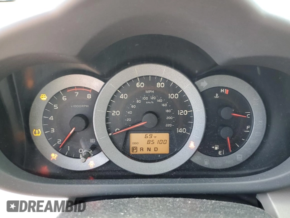 2009 Toyota RAV4 with VIN JTMZF33V795005999, listed as a Copart auction lot 53511085 with 85,100 mi miles and Salvage Title. Bid and sale history available at carsss.com. Image 9.