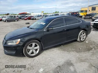 2013 Volkswagen Passat SE with VIN 1VWBN7A30DC134309, listed as a Copart auction lot 55862505 with 162,649 mi miles and Salvage title. Bid and sale history available at DreamBid. Image 1.