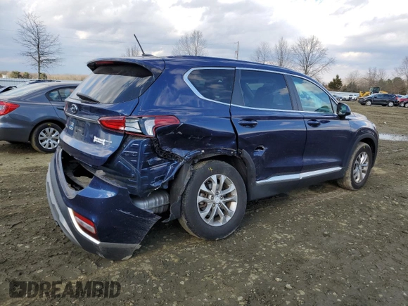 2020 Hyundai Santa Fe SE with VIN 5NMS2CADXLH183806, listed as a Copart auction lot 42103243 with 15,360 mi miles and . Bid and sale history available at DreamBid. Image 3.