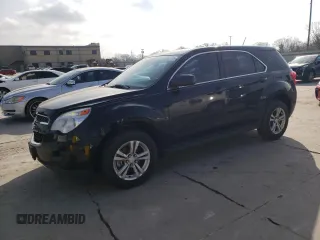 2015 Chevrolet Equinox LS with VIN 2GNALAEK6F1129666, listed as a Copart auction lot 48398115 with 137,340 mi miles and Clean Title. Bid and sale history available at DreamBid. Image 1.