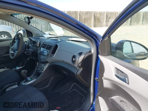 2013 Chevrolet Sonic LT with VIN 1G1JC6SG5D4220315, listed as a IAAI auction lot 41853166 with 69,970 mi miles. Bid and sale history available at carsss.com. Image 5.
