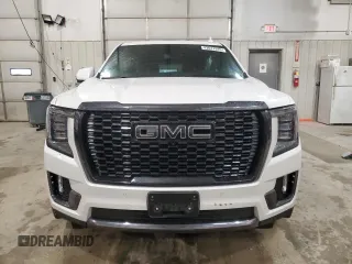 2023 GMC Yukon Denali Ultimate with VIN 1GKS2EKL0PR335633, listed as a Copart auction lot 43047945 with 0 mi miles and Salvage Title. Bid and sale history available at carsss.com. Image 5.