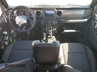 2022 Jeep Wrangler Unlimited High Tide with VIN 1C4HJXDGXNW142263, listed as a Copart auction lot 72552824 with 43,321 mi miles and Salvage Title. Bid and sale history available at DreamBid. Image 8.