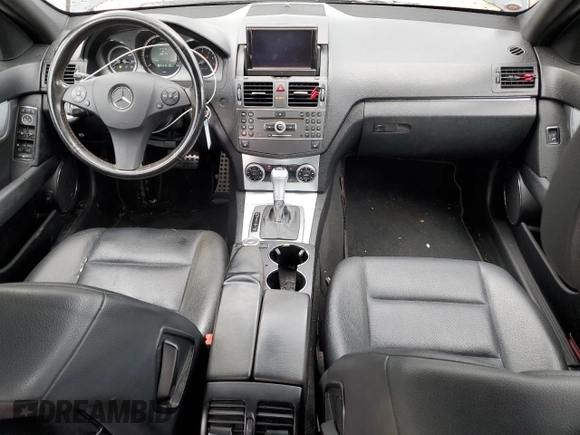2011 Mercedes-Benz C 300 Sport with VIN WDDGF8BB0BR137356, listed as a Copart auction lot 55791515 with 200,119 mi miles and Salvage title. Bid and sale history available at DreamBid. Image 8.