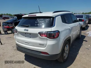 2022 Jeep Compass Latitude с VIN 3C4NJCBB4NT210839, выставлен на аукционе IAAI как лот 42085461 с пробегом 27 638 миль миль и . История ставок и продаж доступна на DreamBid. Изображение 4.