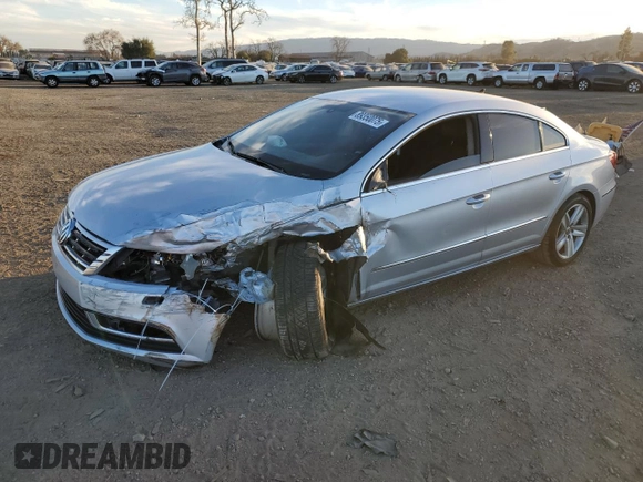2013 Volkswagen CC Sport with VIN WVWBP7AN4DE530293, listed as a Copart auction lot 89350075 with 133,815 mi miles and Salvage Title. Bid and sale history available at carsss.com. Image 1.