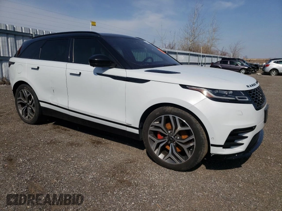 2018 Land Rover Range Rover Velar R-Dynamic HSE with VIN SALYM2RV5JA709397, listed as a Copart auction lot 45673293 with 0 mi miles. Bid and sale history available at carsss.com. Image 4.