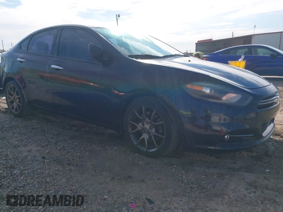 2013 Dodge Dart Limited with VIN 1C3CDFCA8DD347216, listed as a IAAI auction lot 41877012 with 128,055 mi miles. Bid and sale history available at carsss.com. Image 1.