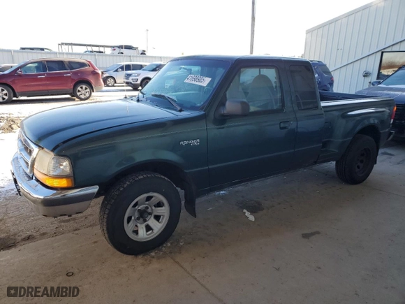 1998 Ford Ranger XL with VIN 1FTYR14XXWTA68402, listed as a Copart auction lot 41698985 with 220,052 mi miles and Salvage Title. Bid and sale history available at carsss.com. Image 1.