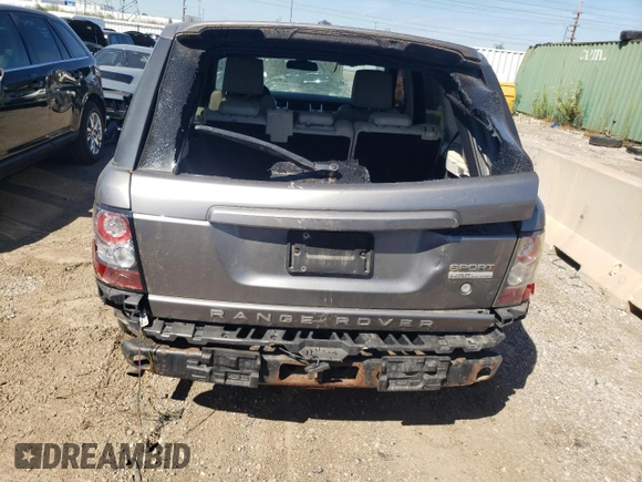 2011 Land Rover Range Rover Sport HSE Lux z VIN SALSK2D46BA284641, wystawiony jako Copart lot #81891334 z przebiegiem 118 625 mil mil oraz Nie do naprawy • Non repairable. Historia ofert i sprzedaży dostępna na DreamBid. Obrazek 6.