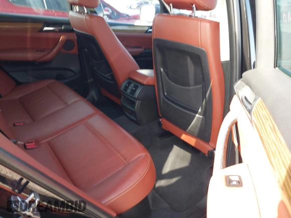 2013 BMW X3 xDrive28i with VIN 5UXWX9C57D0A13160, listed as a IAAI auction lot 42001594 with 140,630 mi miles. Bid and sale history available at carsss.com. Image 8.