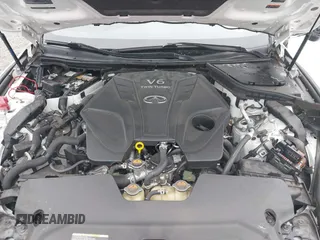 2021 Infiniti Q60 Red Sport 400 with VIN JN1FV7LK1MM530013, listed as a IAAI auction lot 41461752 with 52,844 mi miles and . Bid and sale history available at DreamBid. Image 10.