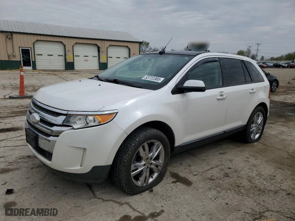 2013 Ford Edge SEL with VIN 2FMDK3JC3DBA13122, listed as a Copart auction lot 53722385 with 163,914 mi miles and Clean Title. Bid and sale history available at carsss.com. Image 1.