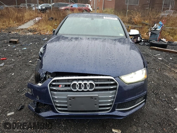 2013 Audi S4 Prestige with VIN WAUKGAFL3DA239955, listed as a Copart auction lot 84562334 with 137,186 mi miles and Salvage Title. Bid and sale history available at carsss.com. Image 5.