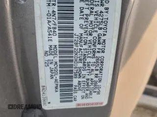 1999 Toyota Camry LE z VIN JT2BF22K0X0167589, wystawiony jako Copart lot #42699015 z przebiegiem 198 634 mil mil oraz Czysty tytuł • Clean title. Historia ofert i sprzedaży dostępna na DreamBid. Obrazek 12.