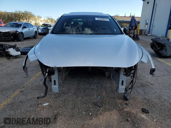 2019 Infiniti Q50 RED SPORT 400 with VIN JN1FV7AP0KM760167, listed as a Copart auction lot 45568675 with 0 mi miles and Salvage Title. Bid and sale history available at carsss.com. Image 5.