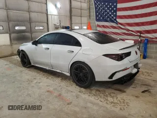2020 Mercedes-Benz CLA 45 AMG with VIN W1K5J5DB5LN084647, listed as a Copart auction lot 85889624 with 59,684 mi miles and Salvage Title. Bid and sale history available at DreamBid. Image 2.
