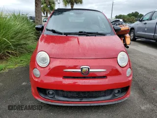 2013 FIAT 500 Abarth with VIN 3C3CFFJH4DT633956, listed as a Copart auction lot 74962744 with Not provided miles and Non repairable. Bid and sale history available at DreamBid. Image 5.