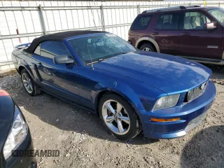 2008 Ford Mustang GT Deluxe with VIN 1ZVHT85H085191860, listed as a Copart auction lot 46396055 with 114,703 mi miles and Salvage Title. Bid and sale history available at DreamBid. Image 4.