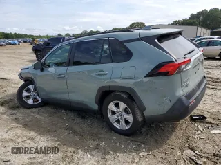 2019 Toyota RAV4 XLE with VIN JTMP1RFV6KD024642, listed as a Copart auction lot 57631075 with 36,051 mi miles and Salvage title. Bid and sale history available at DreamBid. Image 2.