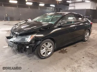 2019 Hyundai Elantra SEL with VIN 5NPD84LF1KH467449, listed as a IAAI auction lot 41693597 with 76,959 mi miles. Bid and sale history available at carsss.com. Image 2.