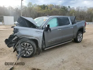 2020 GMC Sierra 1500 Denali with VIN 3GTU9FEL4LG367027, listed as a Copart auction lot 50062115 with Not Provided miles and Salvage Title. Bid and sale history available at DreamBid. Image 1.