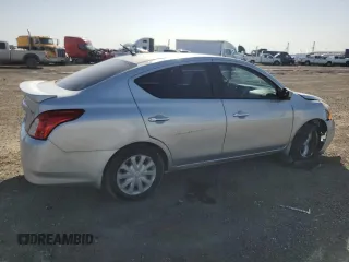 2015 Nissan Versa SV with VIN 3N1CN7AP4FL850523, listed as a Copart auction lot 52056215 with 130,538 mi miles and Salvage Title. Bid and sale history available at carsss.com. Image 3.