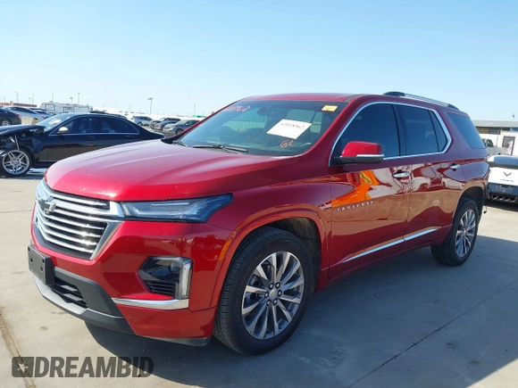 2023 Chevrolet Traverse Premier with VIN 1GNERKKW5PJ312139, listed as a IAAI auction lot 42018962 with 18,460 mi miles and . Bid and sale history available at DreamBid. Image 21.