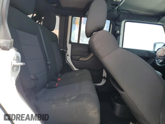 2012 Jeep Wrangler Unlimited Sport with VIN 1C4BJWDG6CL240673, listed as a Copart auction lot 60669625 with Not provided miles and Salvage title. Bid and sale history available at DreamBid. Image 10.