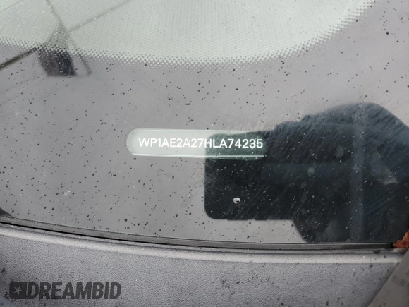 2017 Porsche Cayenne S E-Hybrid with VIN WP1AE2A27HLA74235, listed as a Copart auction lot 49437265 with 154,808 mi miles and Salvage title. Bid and sale history available at DreamBid. Image 13.