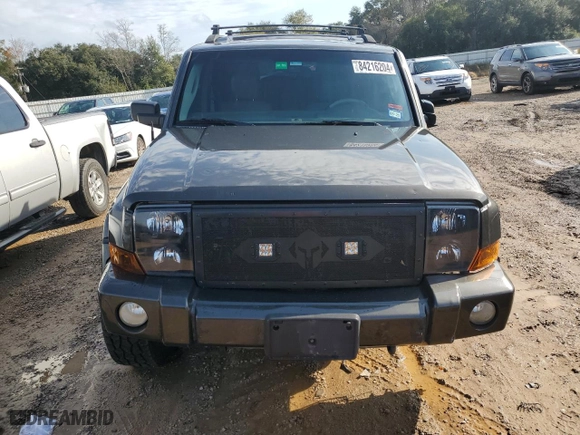 2006 Jeep Commander Limited with VIN 1J8HG58266C291301, listed as a Copart auction lot 84216204 with 186,447 mi miles and Salvage Title. Bid and sale history available at carsss.com. Image 5.