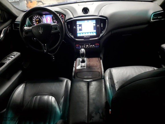 2014 Maserati Ghibli S Q4 with VIN ZAM57RTA4E1101338, listed as a Copart auction lot 49075285 with 26,136 mi miles and Salvage Title. Bid and sale history available at carsss.com. Image 8.