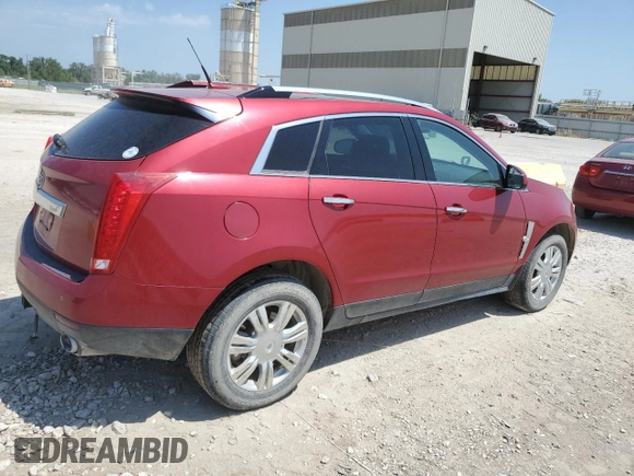 2010 Cadillac SRX Luxury Collection with VIN 3GYFNAEYXAS605034, listed as a Copart auction lot 65382664 with 120,627 mi miles and Clean Title. Bid and sale history available at carsss.com. Image 3.