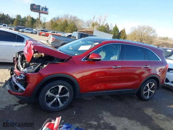 2016 Kia Sorento EX with VIN 5XYPH4A10GG102800, listed as a IAAI auction lot 41769983 with 197,607 mi miles. Bid and sale history available at carsss.com. Image 14.