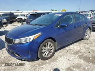 2017 Kia Forte LX with VIN 3KPFL4A78HE148954, listed as a Copart auction lot 57934494 with 96,872 mi miles and Salvage Title. Bid and sale history available at carsss.com. Image 1.