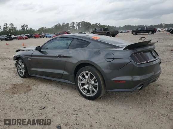 2015 Ford Mustang GT с VIN 1FA6P8CF3F5412757, выставлен на аукционе Copart как лот 54947605 с пробегом 138 607 миль миль и Списание • Salvage title. История ставок и продаж доступна на DreamBid. Изображение 2.