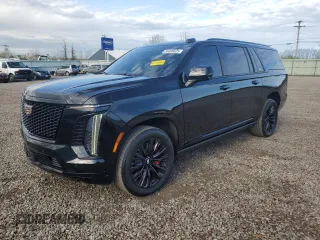 2025 Cadillac Escalade z VIN 1GYS9NRL7SR164542, wystawiony jako Copart lot #55495625 z przebiegiem 2 400 mil mil oraz Szkoda całkowita • Salvage title. Historia ofert i sprzedaży dostępna na DreamBid. Obrazek 1.