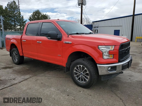 2017 Ford F-150 XL with VIN 1FTEW1EP9HKE18282, listed as a Copart auction lot 49731375 with 106,717 mi miles and Salvage Title. Bid and sale history available at carsss.com. Image 4.