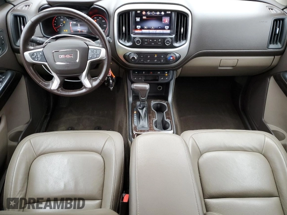 2015 GMC Canyon 4WD SLT with VIN 1GTG6CE38F1197665, listed as a Copart auction lot 51290925 with 22,223 mi miles and Salvage Title. Bid and sale history available at carsss.com. Image 8.