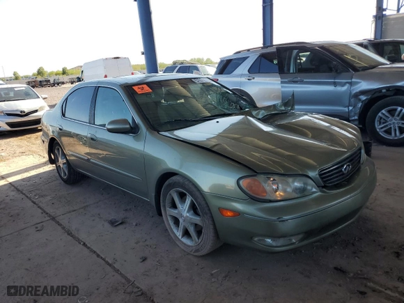 2003 Infiniti I35 Luxury with VIN JNKDA31A83T110934, listed as a Copart auction lot 52801445 with 75,374 mi miles and Salvage Title. Bid and sale history available at carsss.com. Image 4.