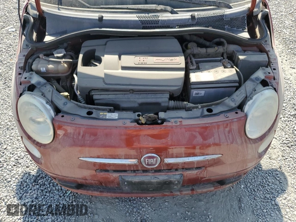 2013 FIAT 500 Pop with VIN 3C3CFFAR5DT698159, listed as a Copart auction lot 62331005 with 122,875 mi miles and Clean title. Bid and sale history available at DreamBid. Image 11.