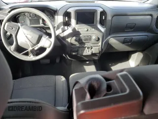 2020 Chevrolet Silverado 1500 Custom with VIN 1GCRWBEF9LZ194252, listed as a Copart auction lot 74852424 with 0 mi miles and Salvage Title. Bid and sale history available at carsss.com. Image 8.