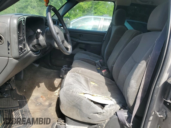 2004 Chevrolet Silverado 1500 Z71 with VIN 1GCEK19T44E247758, listed as a Copart auction lot 55404835 with 198,254 mi miles and Salvage Title. Bid and sale history available at DreamBid. Image 7.