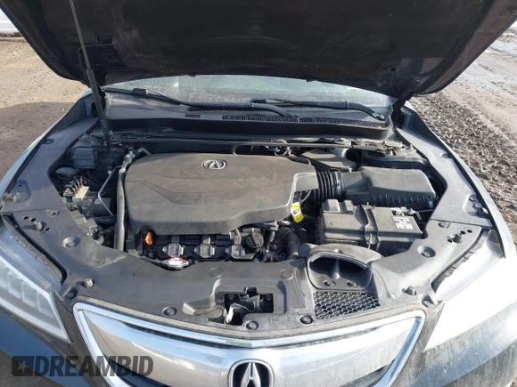 2015 Acura TLX V6 Tech with VIN 19UUB3F57FA007208, listed as a IAAI auction lot 41441646 with 177,464 mi miles. Bid and sale history available at carsss.com. Image 10.